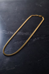 CUBAN CHAIN 4MM - GOLD