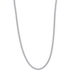 CUBAN CHAIN 4MM - SILVER