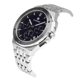 SILVER JETLINER 41 MM - BLACK DIAL