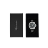 SILVER MATRIX 41MM BLACK DIAL