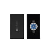 SILVER MATRIX 41MM BLUE DIAL