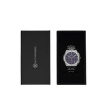 SILVER JETLINER 41 MM - BLACK DIAL