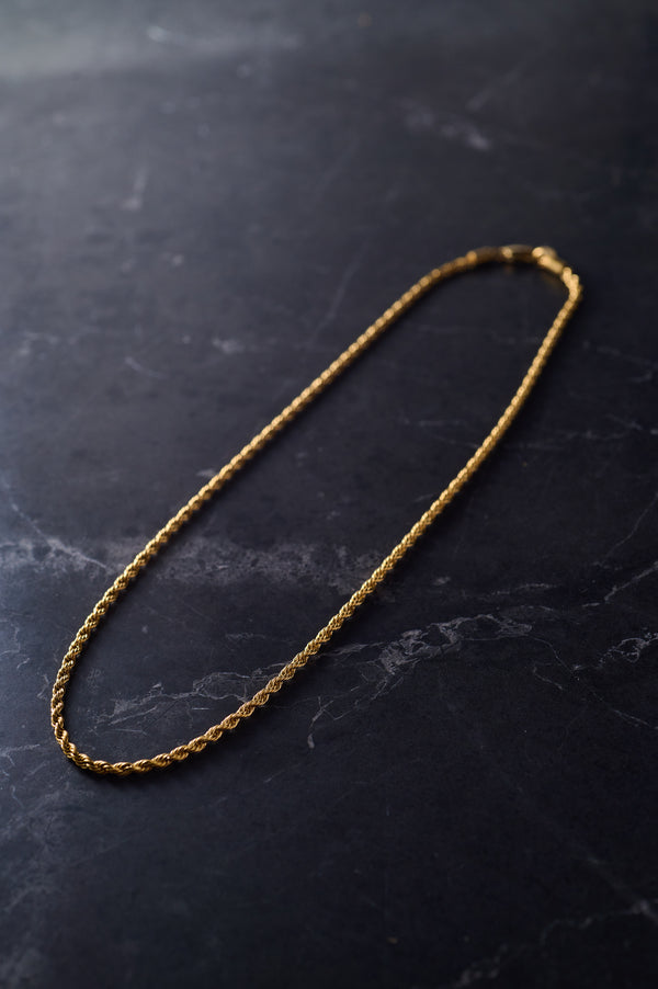 ROPE CHAIN 3MM - GOLD