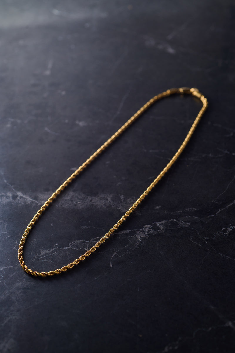 ROPE CHAIN 3MM - GOLD