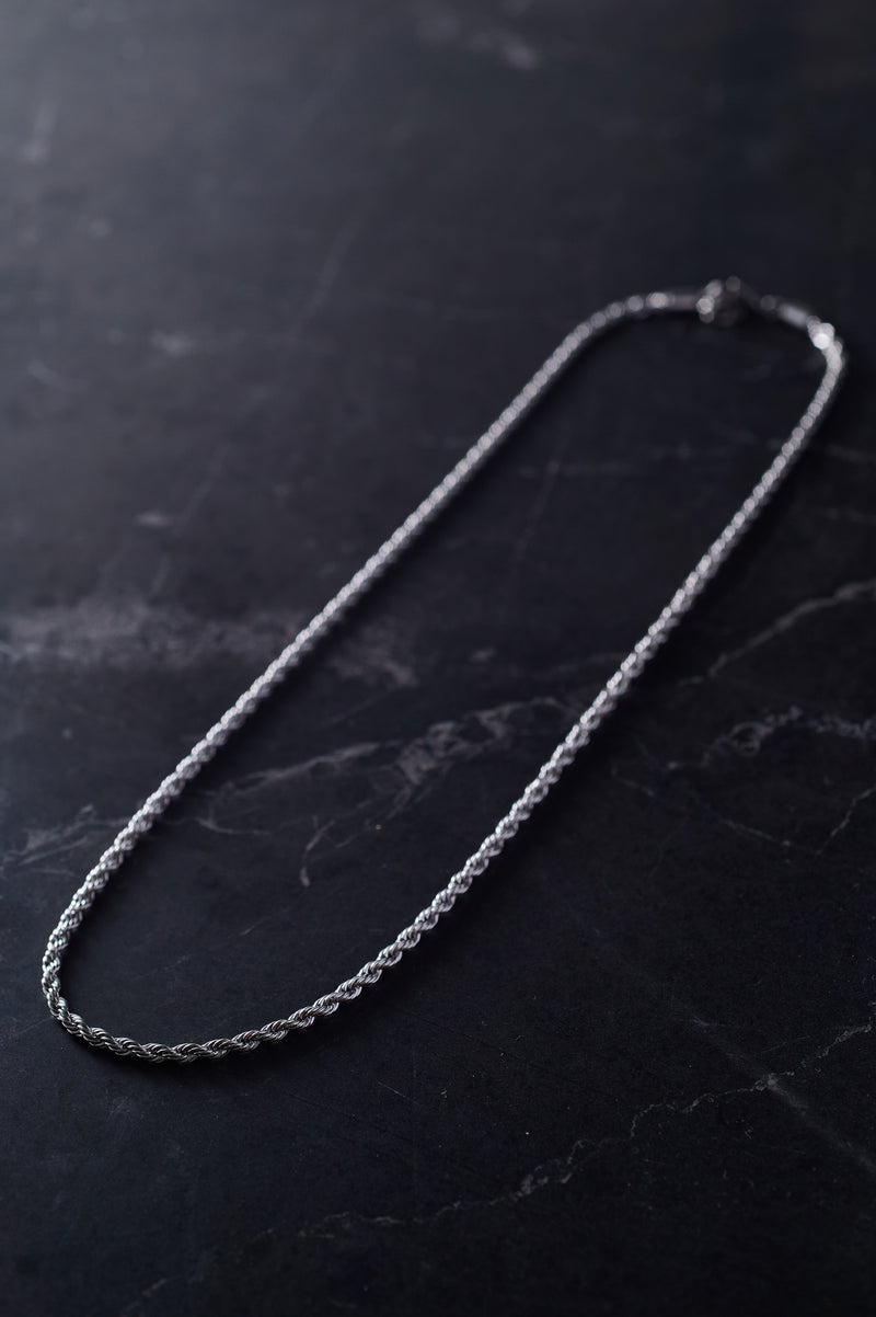 ROPE CHAIN 3MM - SILVER