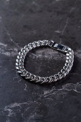 CUBAN BRACELET 8MM - SILVER