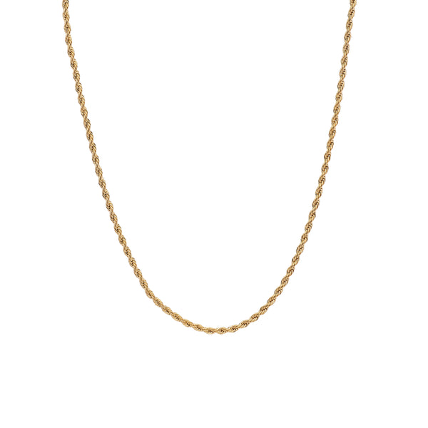 ROPE CHAIN 3MM - GOLD