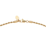ROPE CHAIN 3MM - GOLD