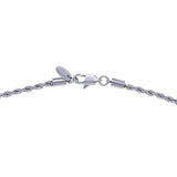 ROPE CHAIN 3MM - SILVER