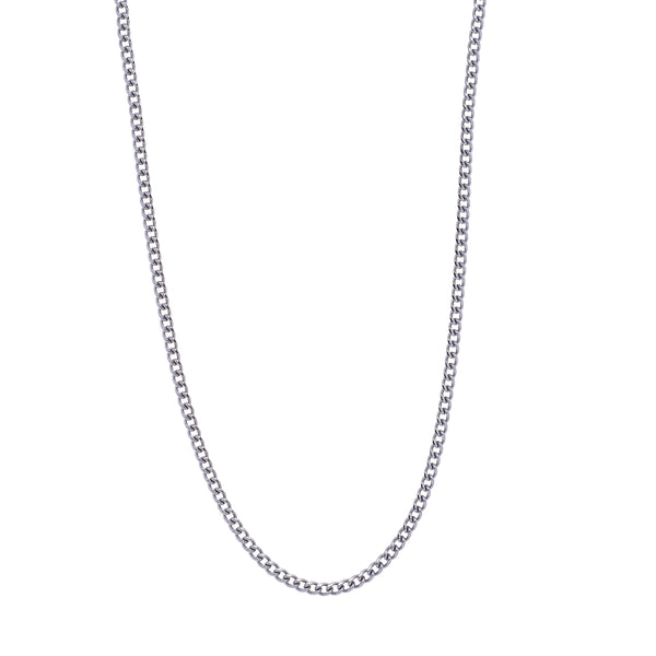 CUBAN CHAIN 4MM - SILVER