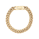 CUBAN BRACELET 8MM - GOLD