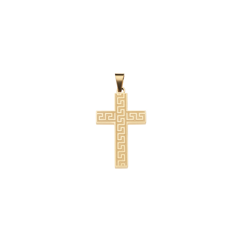 VINTAGE CROSS PENDANT - GOLD