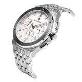 SILVER JETLINER 41 MM - WHITE DIAL